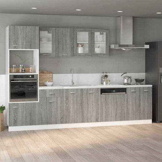 Mobiletto “Lyon” Grigio Sonoma 60x46x81,5 cm