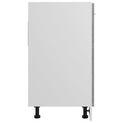 Mobiletto “Lyon” Grigio Sonoma 80x46x81,5 cm