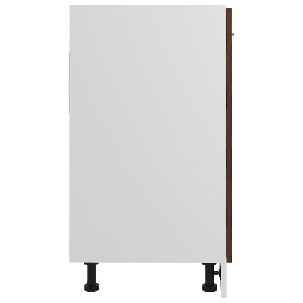 Mobiletto “Lyon” Rovere Marrone 80x46x81,5 cm