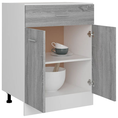 Mobiletto “Lyon” Grigio Sonoma 60x46x81,5 cm