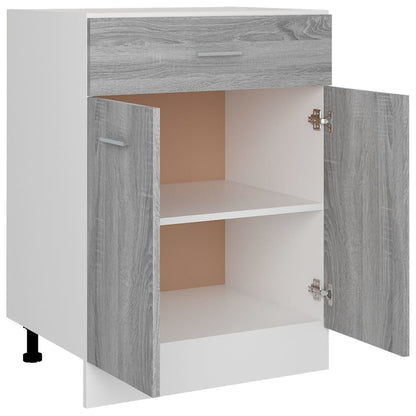 Mobiletto “Lyon” Grigio Sonoma 60x46x81,5 cm
