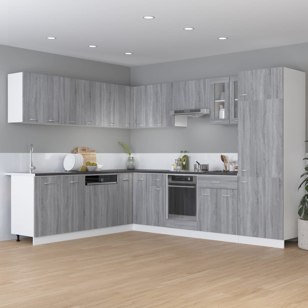 Mobiletto “Lyon” Grigio Sonoma 60x46x81,5 cm