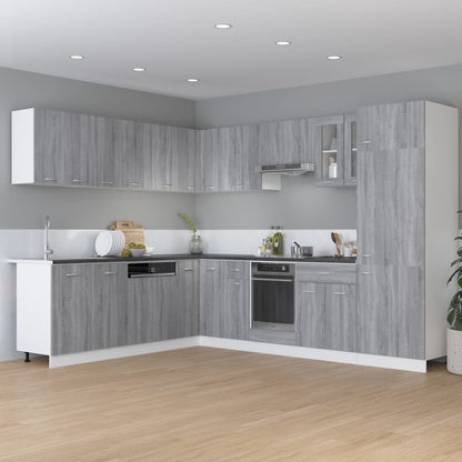 Mobiletto “Lyon” Grigio Sonoma 60x46x81,5 cm
