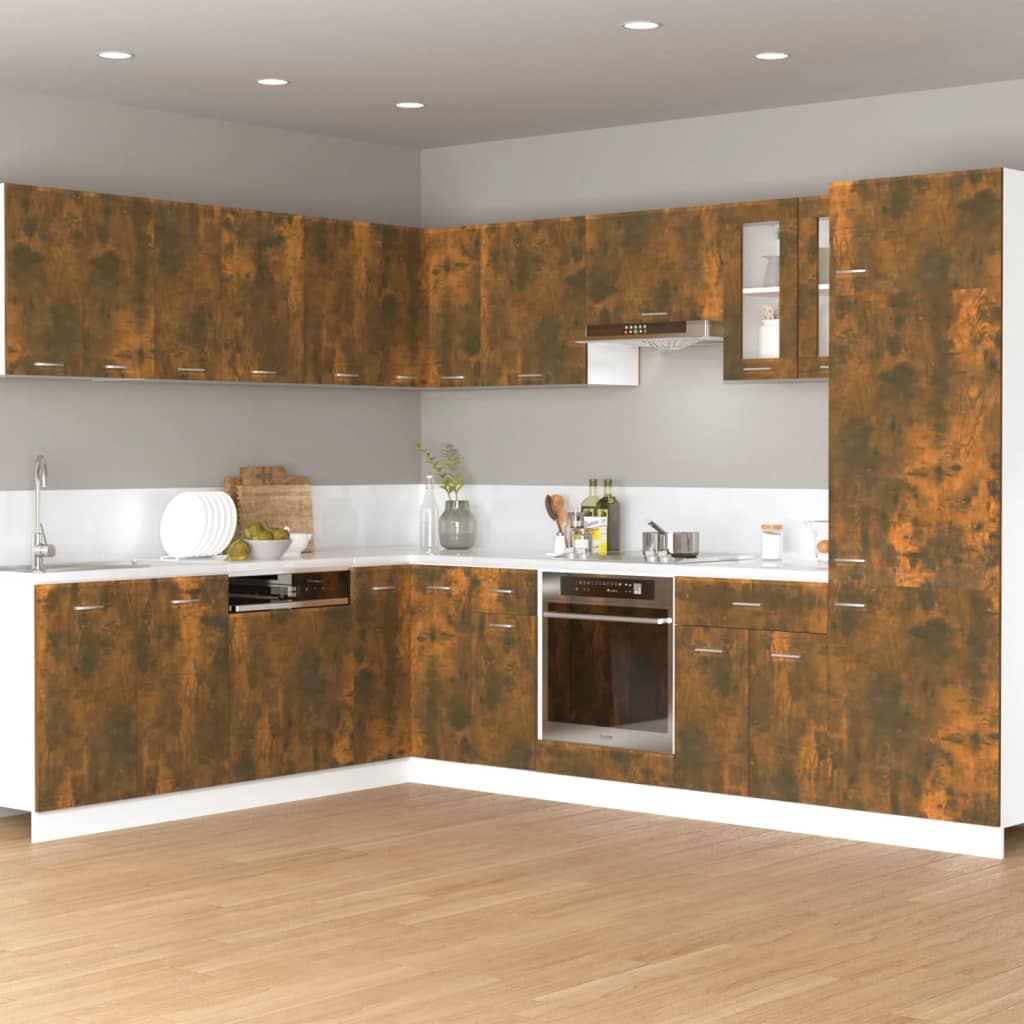 Mobile Pensile “Lyon” Rovere Fumo 60x31x40 cm in