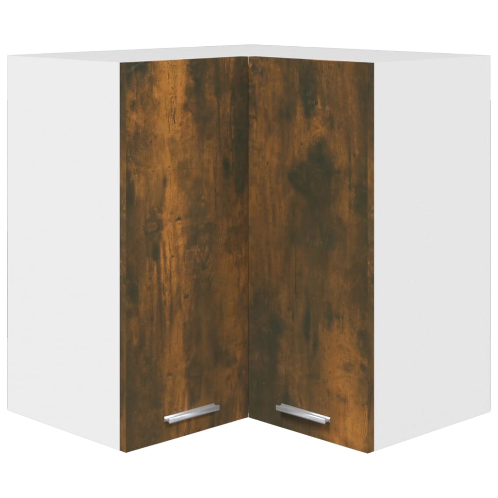 Mobile Pensile Angolo “Lyon” Rovere Fumo 57x57x60 cm