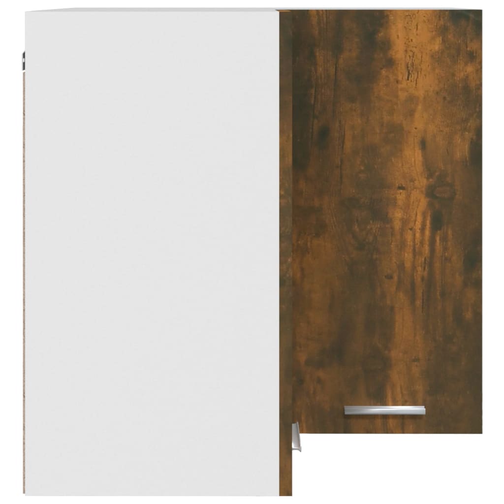 Mobile Pensile Angolo “Lyon” Rovere Fumo 57x57x60 cm