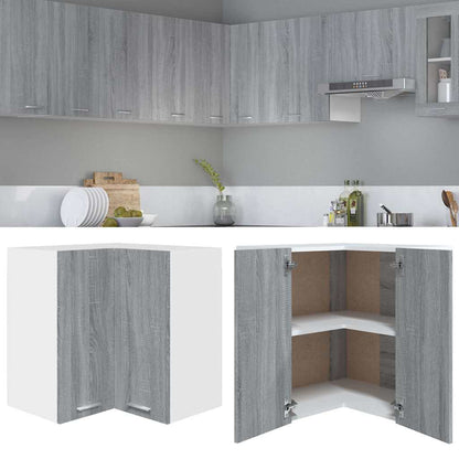 Mobile Pensile Angolo “Lyon” Grigio Sonoma 57x57x60