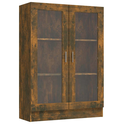 Mobile Vetrina Rovere Fumo 82,5x30,5x115cm in Legno Multistrato | homemem39