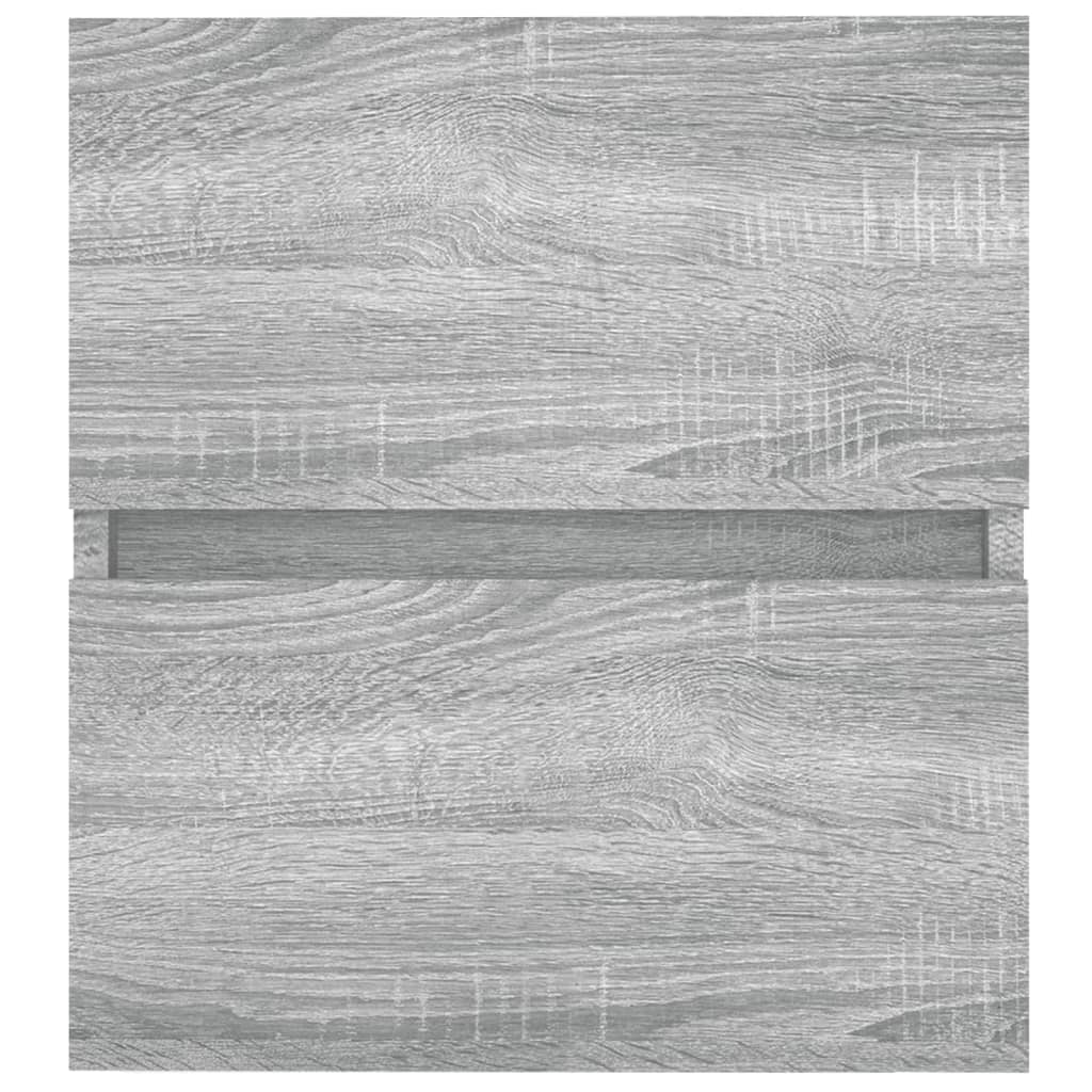 Mobile Lavabo Grigio Sonoma 41x38,5x45 cm in Legno Multistrato | homemem39