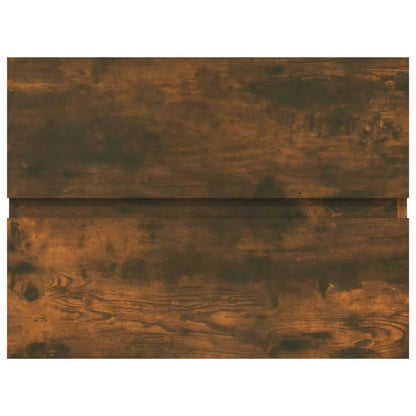 Mobile Lavabo Rovere Fumo 60x38,5x45 cm in Legno Multistrato | homemem39
