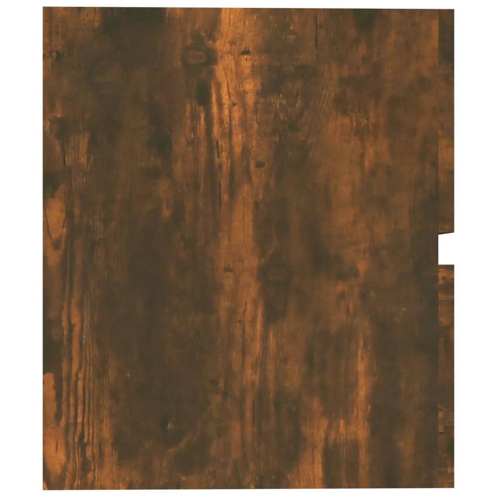 Mobile Lavabo Rovere Fumo 60x38,5x45 cm in Legno Multistrato | homemem39
