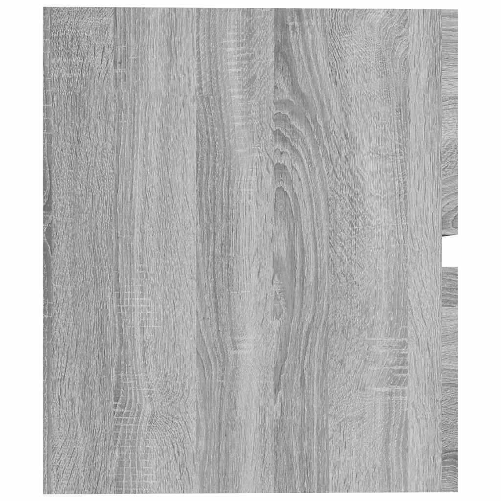 Mobile Lavabo Grigio Sonoma 60x38,5x45 cm in Legno Multistrato | homemem39