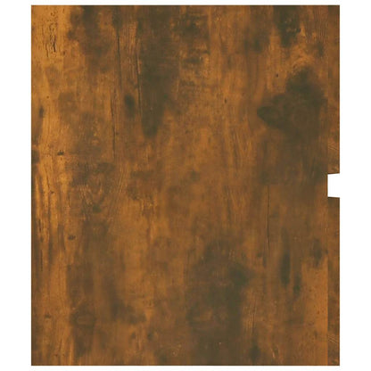 Mobile Lavabo Rovere Fumo 100x38,5x45 cm Legno Multistrato