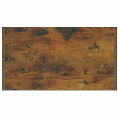 Armadietto Bagno Rovere Fumo 60x33x80 cm Legno tecnico