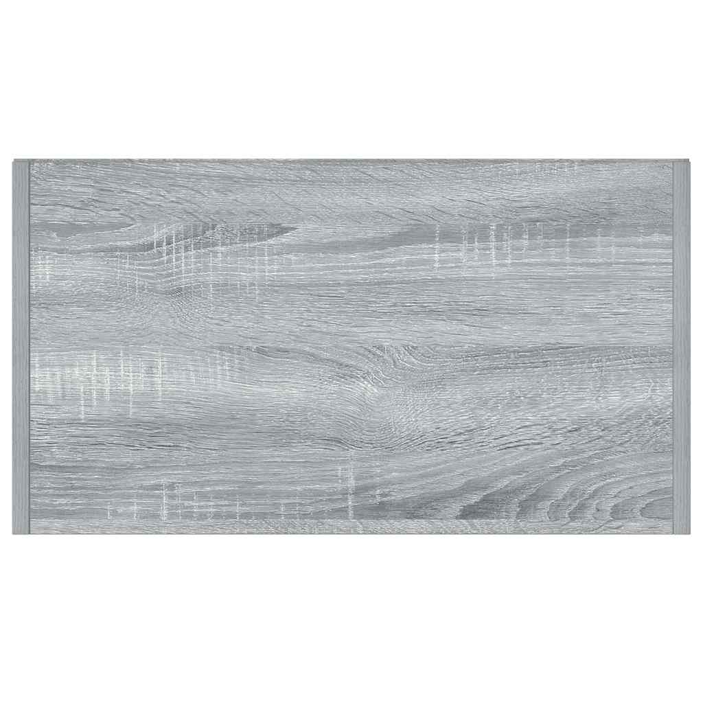 Armadietto Bagno Grigio Sonoma 60x33x80 cm in Legno tecnico