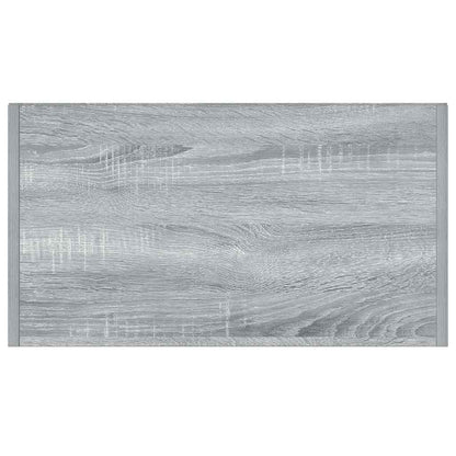 Armadietto Bagno Grigio Sonoma 60x33x80 cm in Legno tecnico