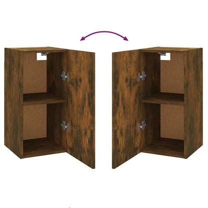 Mobile TV Rovere Fumo 30,5x30x60 cm in Legno Ingegnerizzato - homemem39