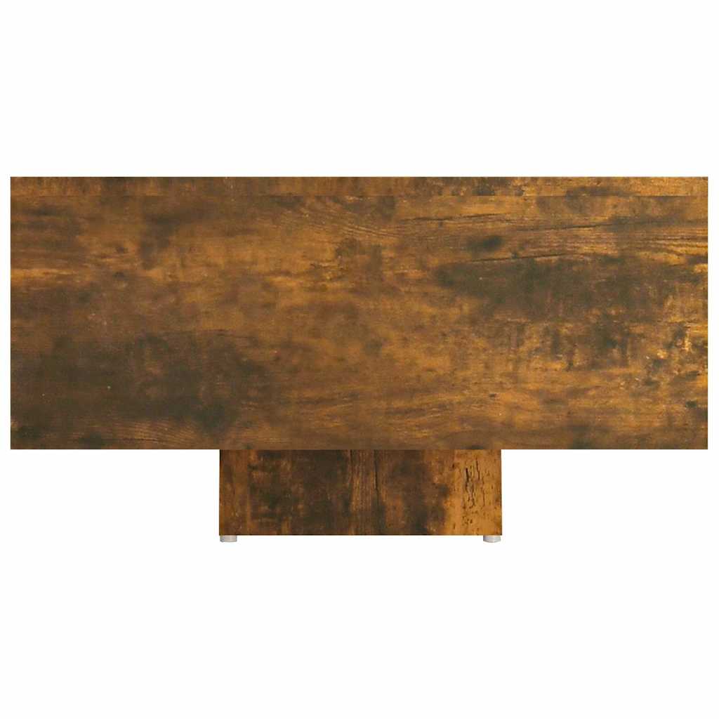 Tavolino da Salotto Rovere Fumo 85x55x31cm in Legno Multistrato