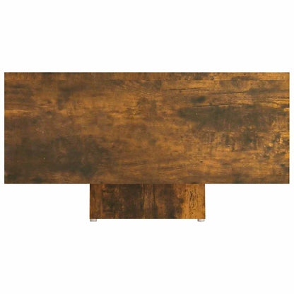 Tavolino da Salotto Rovere Fumo 85x55x31cm in Legno Multistrato
