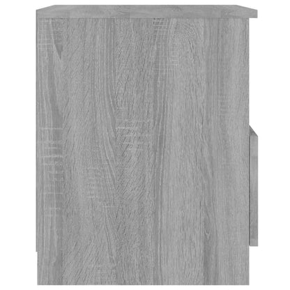 Comodini 2 pz Grigio Sonoma 40x40x50 cm in Legno Multistrato - homemem39