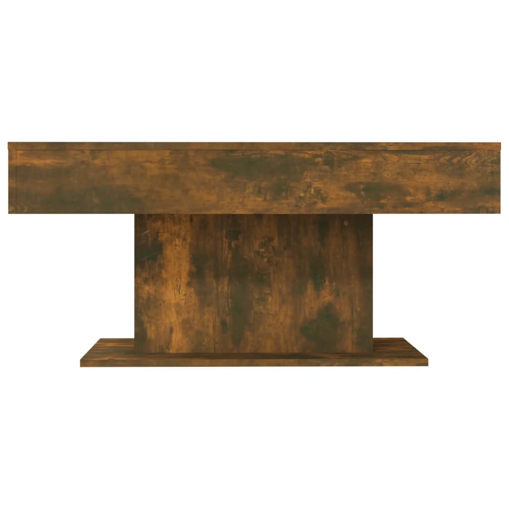 Tavolino da Salotto Rovere Fumo 96x50x45cm in Legno Multistrato | homemem39