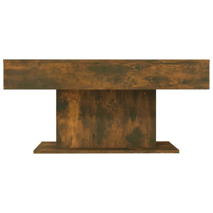 Tavolino da Salotto Rovere Fumo 96x50x45cm in Legno Multistrato | homemem39