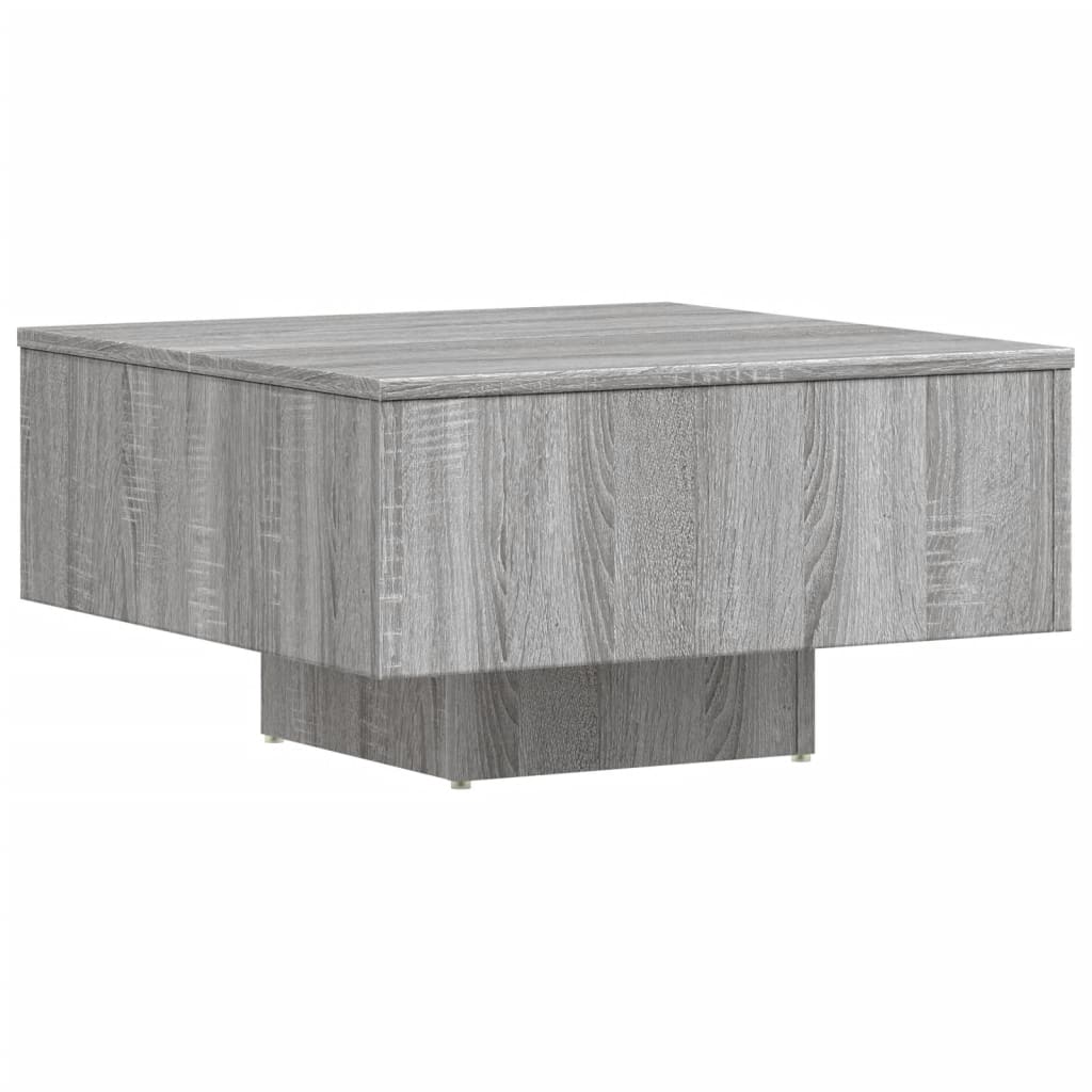 Tavolino Salotto Grigio Sonoma 60x60x31,5 cm Legno Multistrato | homemem39