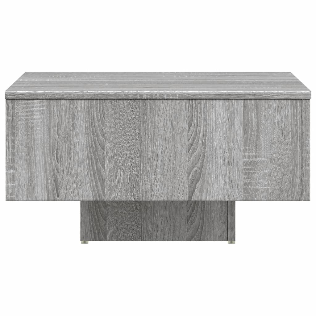 Tavolino Salotto Grigio Sonoma 60x60x31,5 cm Legno Multistrato | homemem39