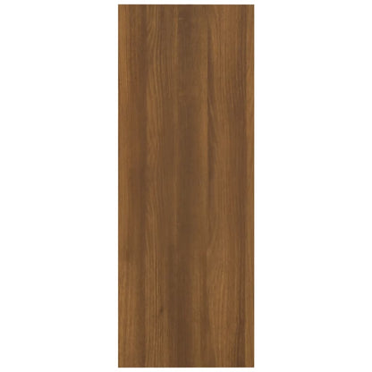 Tavolino Consolle Rovere Marrone 105x30x80 cm Legno Multistrato | homemem39