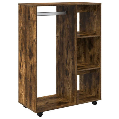 Armadio Rovere Fumo 80x40x110 cm in Legno Multistrato | homemem39