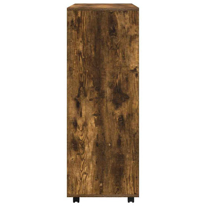 Armadio Rovere Fumo 80x40x110 cm in Legno Multistrato
