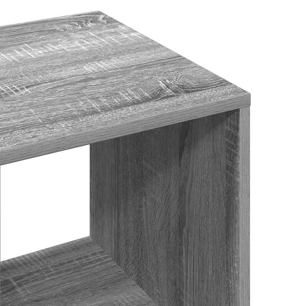Armadio Grigio Sonoma 80x40x110 cm in Legno Multistrato | homemem39
