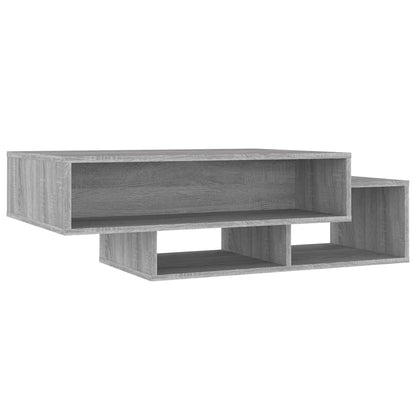 Tavolino da Salotto Grigio Sonoma 105x55x32cm Legno Multistrato | homemem39