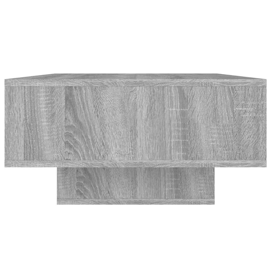 Tavolino da Salotto Grigio Sonoma 105x55x32cm Legno Multistrato | homemem39