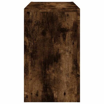 Tavolini Impilabili 3 pz Rovere Fumo in Legno Multistrato | homemem39