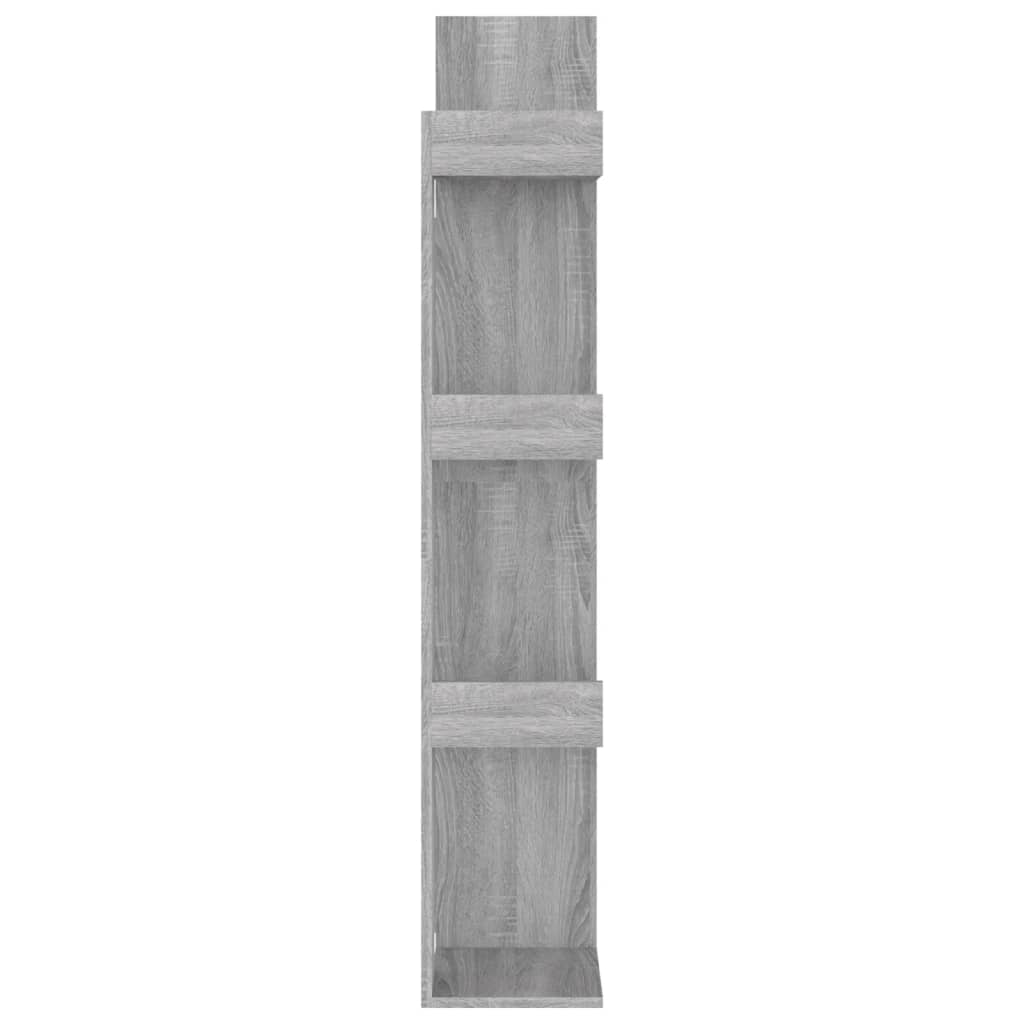 Libreria 48x25x140 cm Grigio Sonoma Legno Multistrato | homemem39