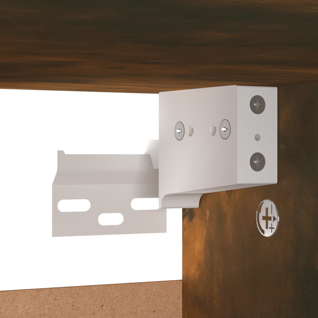 Scarpiera Rovere Fumo 60x35x70 cm in Legno Multistrato - homemem39