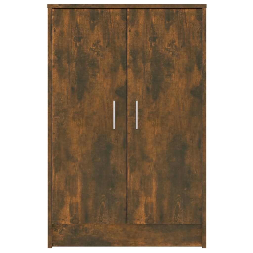 Scarpiera Rovere Fumo 60x35x92 cm in Legno Multistrato - homemem39