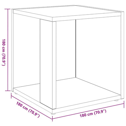Tavolino Salotto 33x33x34,5 cm legno multistrato