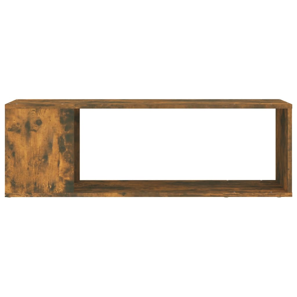 Mobile TV Rovere Fumo 100x24x32 cm in Legno Multistrato | homemem39