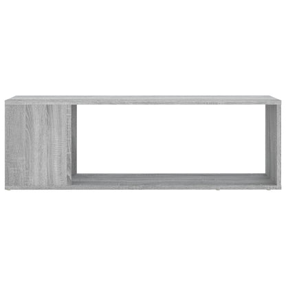Mobile TV Grigio Sonoma 100x24x32 cm in Legno Multistrato | homemem39