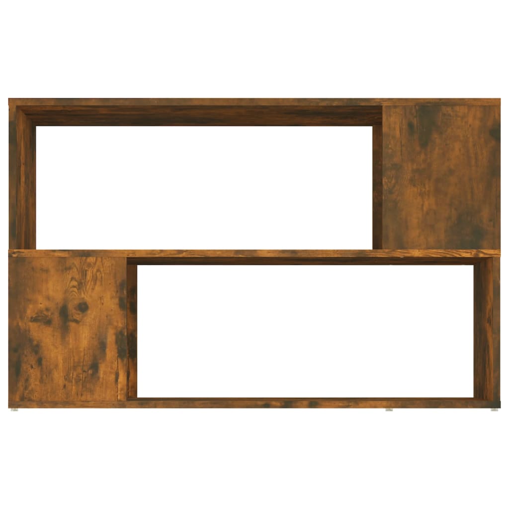 Libreria Rovere Fumo 100x24x63 cm in Legno Multistrato | homemem39