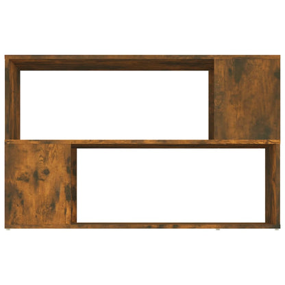 Libreria Rovere Fumo 100x24x63 cm in Legno Multistrato | homemem39