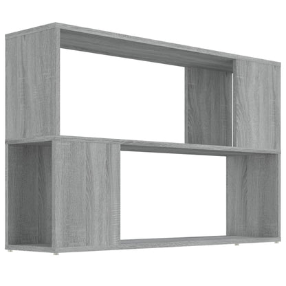 Libreria Grigio Sonoma 100x24x63 cm in Legno Multistrato | homemem39