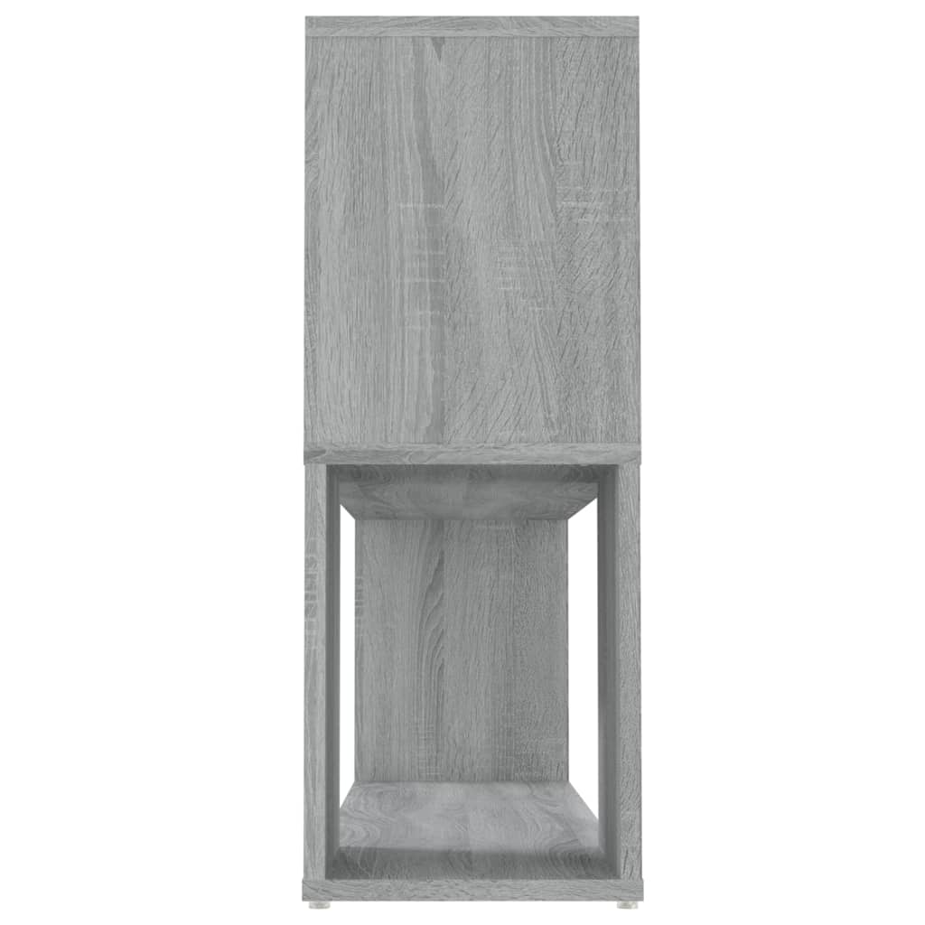Libreria Grigio Sonoma 100x24x63 cm in Legno Multistrato | homemem39