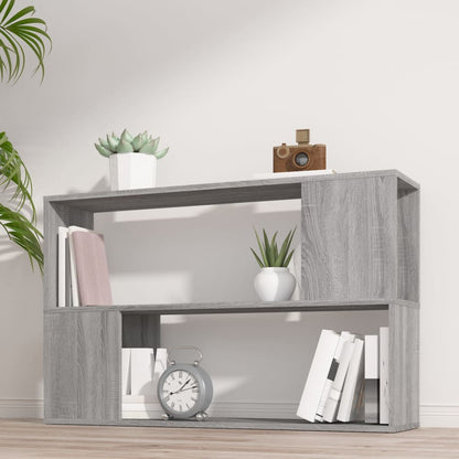 Libreria Grigio Sonoma 100x24x63 cm in Legno Multistrato | homemem39