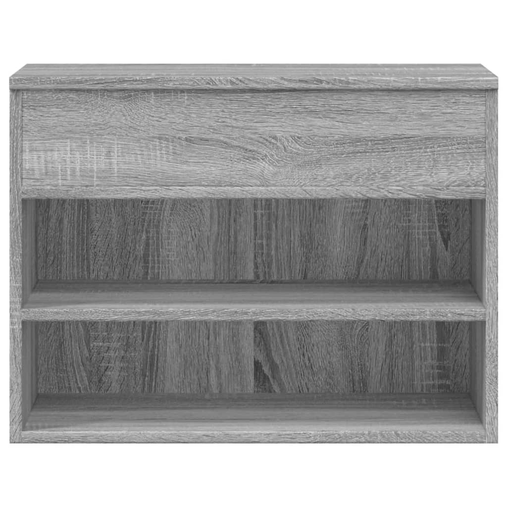 Scarpiera Grigio Sonoma 60x30x45 cm in Legno Multistrato - homemem39