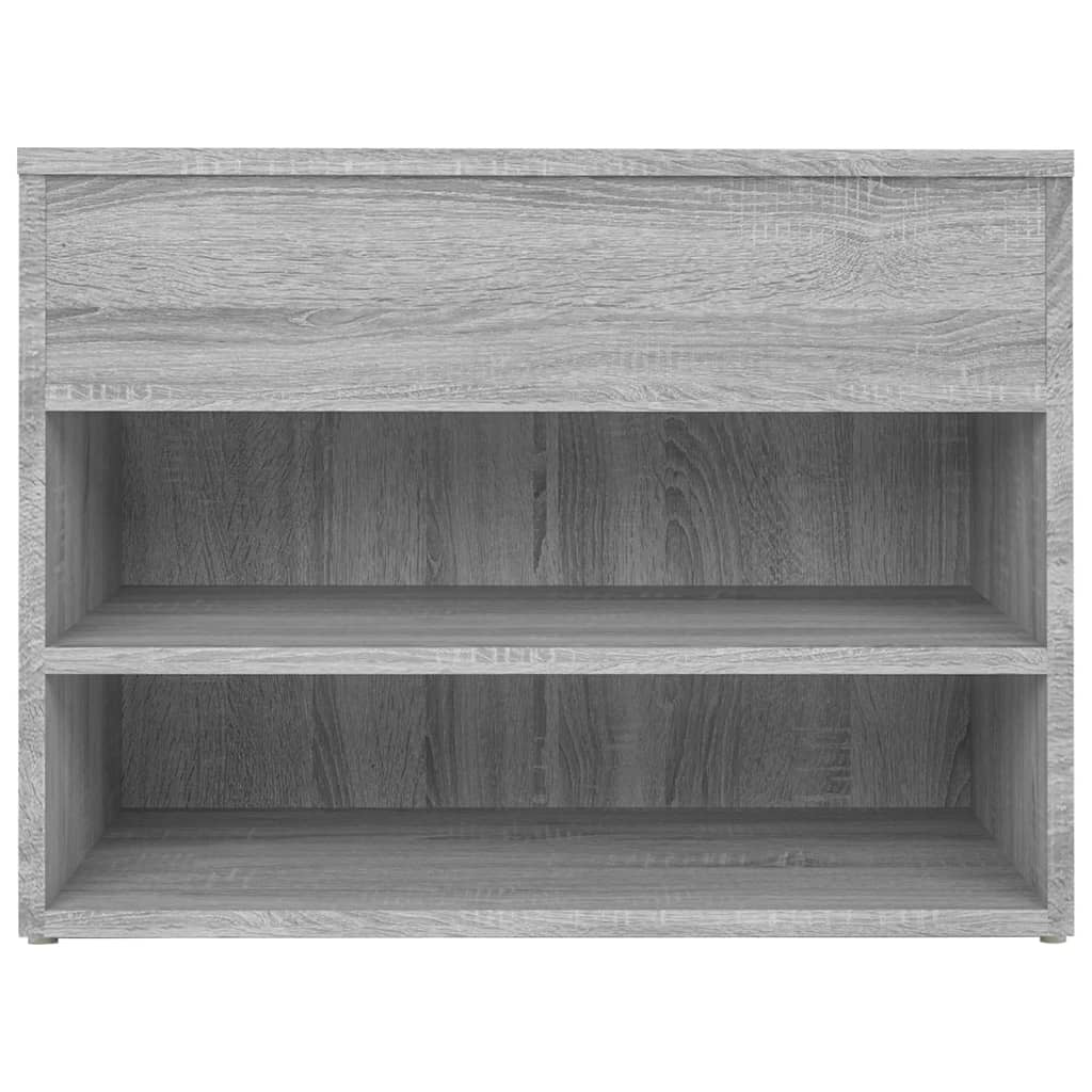 Scarpiera Grigio Sonoma 60x30x45 cm in Legno Multistrato - homemem39