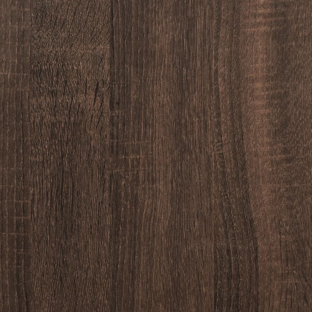 Scarpiera Rovere Marrone 60x30x45 cm in Legno Multistrato - homemem39