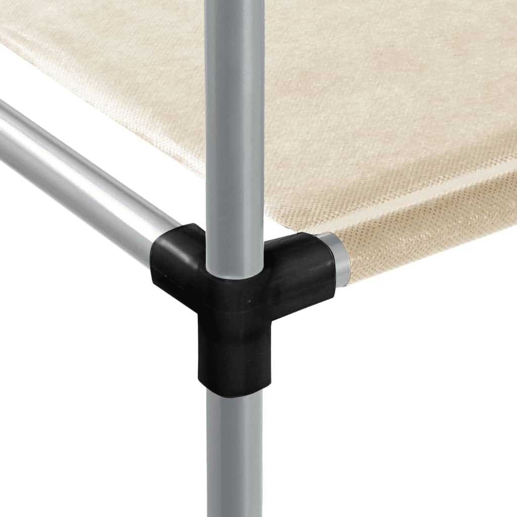 Rastrelliera per Lavatrice Crema 87x55x90,5 cm Ferro - homemem39